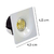 Mini Spot LED Embutir Quadrado 3w 6000K Branco Frio Bivolt Branco na internet