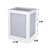 Arandela LED Box 12w 3000k Branco Quente IP65 Bivolt Branco na internet