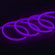Neon Flex LED Roxo 12v Corte 2,5cm 10w/m Metro