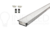 Perfil para LED 24x07mm Embutir Com Aba 2m Alumínio Prata na internet