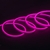 Neon Flex LED Rosa 127v Corte 50cm 1 Lado Metro