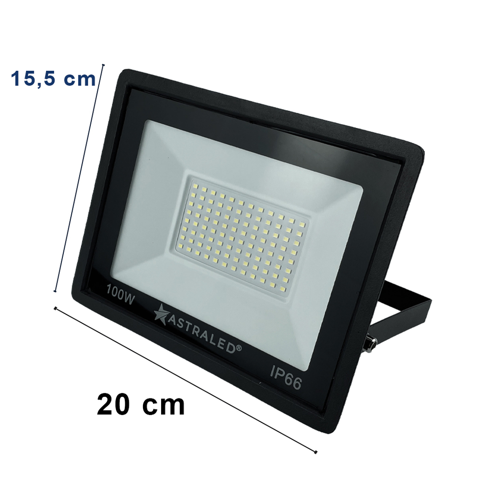 Refletor LED 100w 6000K Branco Frio SMD IP66 Bivolt