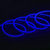 Neon Flex LED Azul 127v Corte 50cm 6w/m Metro