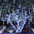 Cascata Chuva de Meteoro LED Natal 8 Tubos 50cm 6000K Branco Frio 2m Bivolt - comprar online