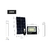 Refletor LED Solar 200w 6500K Branco Frio c/ Controle Preto - INFOLED