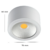 Spot LED Sobrepor Redondo Reflex 5w 3000K Branco Quente Bivolt Branco na internet