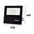 Refletor LED 10w 3000K Branco Quente SMD IP65 Bivolt na internet