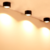 Spot LED Sobrepor Redondo Reflex 5w 3000K Branco Quente Bivolt Preto - comprar online