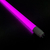 Lâmpada Tubular LED T8 120cm 18w Rosa Vidro 1 Lado Branco Leitoso