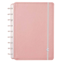 Caderno Inteligente Rosé Pastel Médio