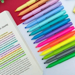 Marca Texto FABER-CASTELL Grifpen com 15 cores - loja online