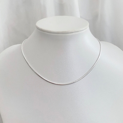 Colar de Prata Choker Rabo de Rato Chatinha - comprar online