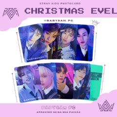 STRAY KIDS Photocard Fanmade Christmas EVEL