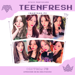 Imagem do STAYC Photocard Fanmade TEENFRESH