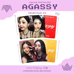 Imagem do SOOJIN Photocard Fanmade AGASSY ver. FANSIGN + VC