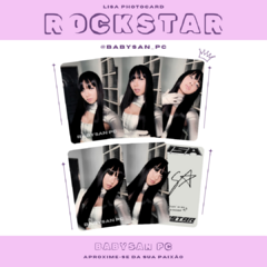 LISA Photocard Fanmade ROCKSTAR ⚠️BABYSAN PC VER.⚠️ - BABYSAN PC