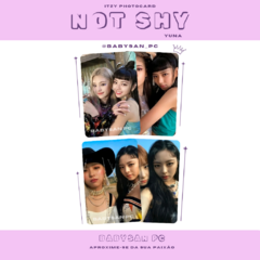 Imagem do ITZY Photocard Fanmade NOT SHY ver. UNIT