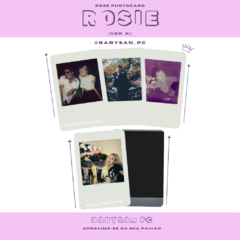 ROSÉ Photocard Fanmade ROSIE ver. 2 ⚠️BABYSAN PC VER.⚠️ - loja online