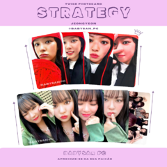 TWICE Photocard Fanmade STRATEGY - loja online