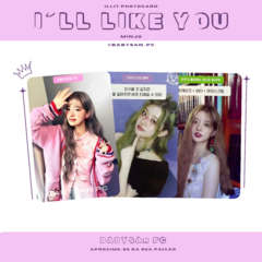 Imagem do ILLIT Photocard Fanmade I'LL LIKE YOU GLLIT QR CARDS