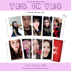 TWICE Photocard Fanmade YES OR YES na internet