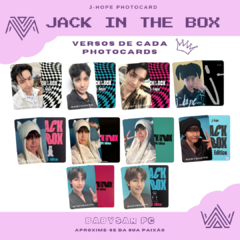 J-HOPE Photocard Fanmade JACK IN THE BOX - BABYSAN PC