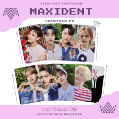 STRAY KIDS Photocard Fanmade MAXIDENT ver. POB - BABYSAN PC