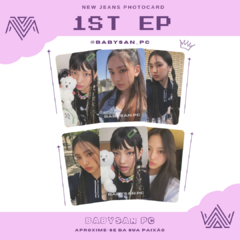 NEWJEANS Photocard Fanmade 1ST EP ver. WEVERSE - loja online