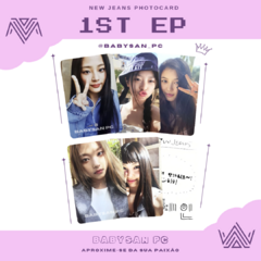 NEWJEANS Photocard Fanmade 1ST EP na internet