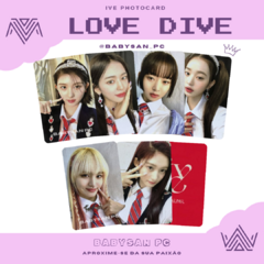 IVE Photocard Fanmade LOVE DIVE ver. 2 - loja online