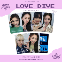 IVE Photocard Fanmade LOVE DIVE ver. 3 - BABYSAN PC