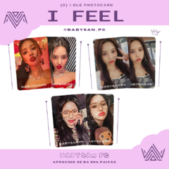 (G) I-DLE Photocard Fanmade I FEEL ver. 3 na internet