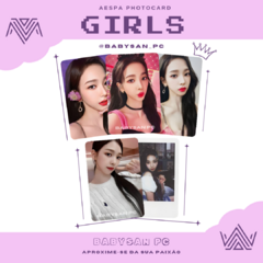 Imagem do AESPA Photocard Fanmade GIRLS