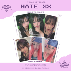 YENA Photocard Fanmade HATE XX - BABYSAN PC