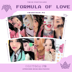 TWICE Photocard Fanmade FORMULA OF LOVE ver. 2 - BABYSAN PC