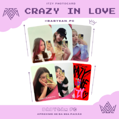 Imagem do ITZY Photocard Fanmade CRAZY IN LOVE