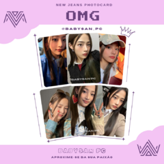 NEWJEANS Photocard Fanmade OMG ver. WEVERSE