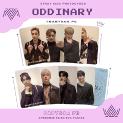 STRAY KIDS Photocard Fanmade ODDINARY - loja online