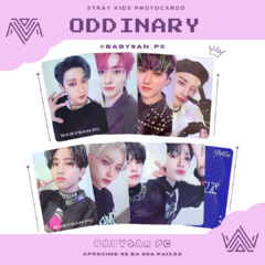 STRAY KIDS Photocard Fanmade ODDINARY na internet