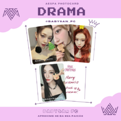 AESPA Photocard Fanmade DRAMA ver. 4 - loja online