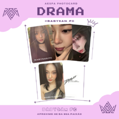 AESPA Photocard Fanmade DRAMA ver. 4