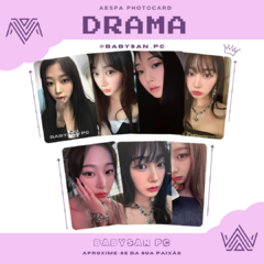 AESPA Photocard Fanmade DRAMA ver. 3 na internet