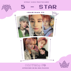 STRAY KIDS Photocard Fanmade 5-STAR na internet