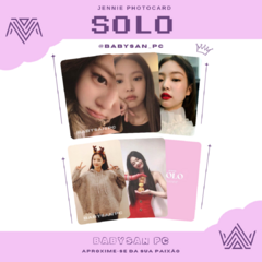 JENNIE Photocard Fanmade SOLO