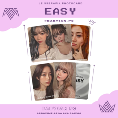 LE SSERAFIM Photocard Fanmade EASY ver. 2 - BABYSAN PC