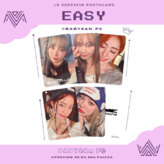 LE SSERAFIM Photocard Fanmade EASY - comprar online