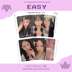 LE SSERAFIM Photocard Fanmade EASY - BABYSAN PC