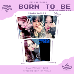 ITZY Photocard Fanmade BORN TO BE ver. POB - comprar online