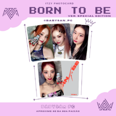 ITZY Photocard Fanmade BORN TO BE ver. ALL EDITION - comprar online