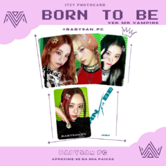 ITZY Photocard Fanmade BORN TO BE ver. ALL EDITION na internet